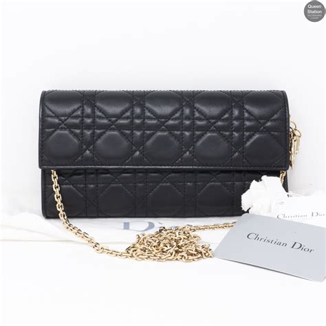 lady dior wallet on chain|Lady Dior wallet price.